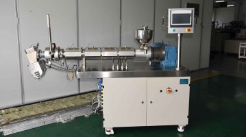 Lab Small Single Screw Extruder-side