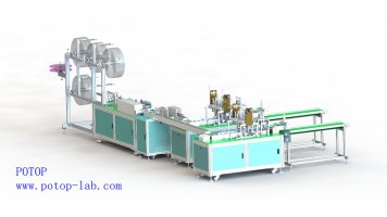 disposable surgical mask production line