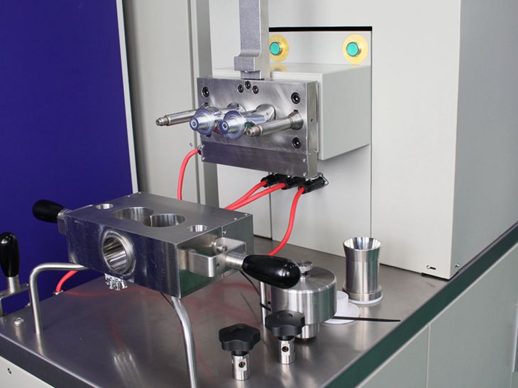 Torque rheometer for measuring shear viscosity spectrum of polymer