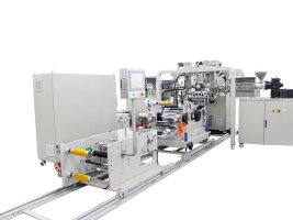 Lab cast film line for multi layer CPP 