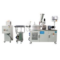 Lab Small Two Screw mixing extruder 