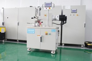 Laboratory torque rheometer testing machine for polymers