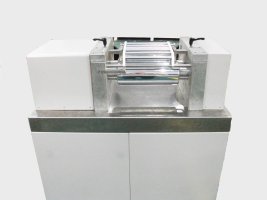 PVC mixed compact two roll mill for lab