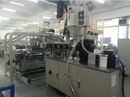 Small Co-Extrusion Casting Test Line