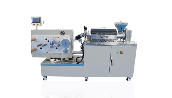Desktop polymer pressure die casting machine for laboratory.