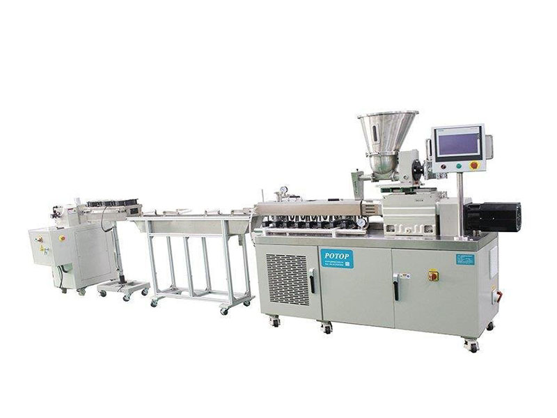 Lab twin screw extruder for PVC