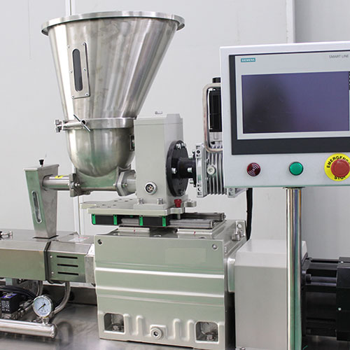 lab twin screw extrusion line