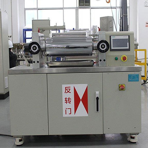 lab two roll rubber mixing mill