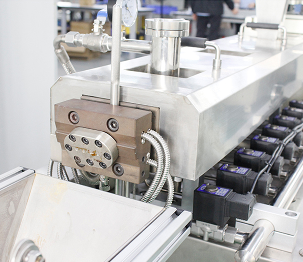 lab plastic compounding extruder