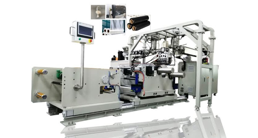 Lab Multi Layer Film Casting Machine, A/B/A (Adjustable Three-Layer Ratio) ($182800)